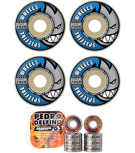 Amazon.com : Spitfire Skateboard Wheels 54mm 101A F4 Conical Full